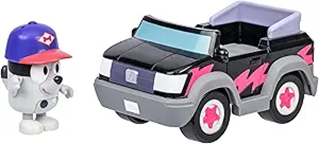 bluey themed pizza toy