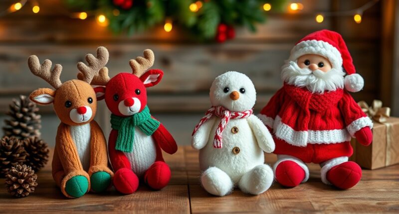 festive jellycat holiday collections