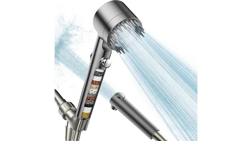 handheld high pressure shower
