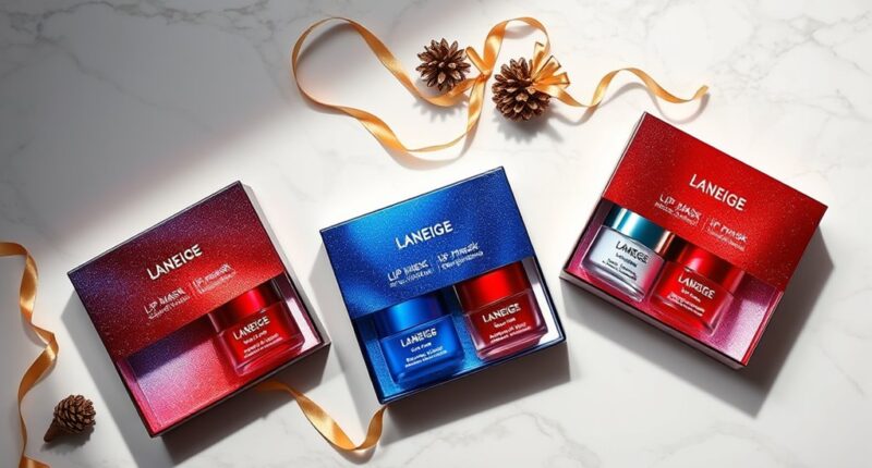holiday lip mask sets