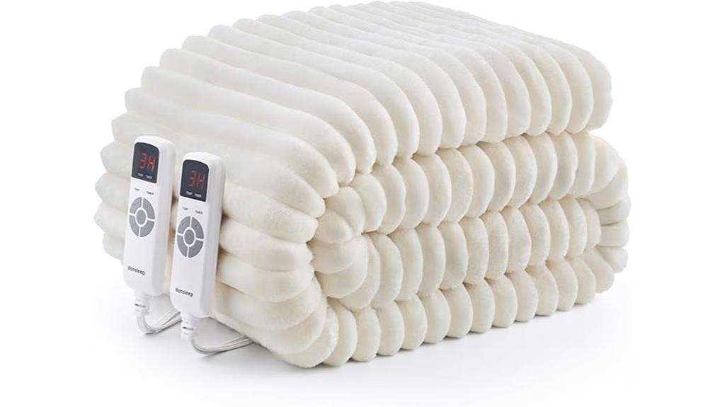 king size dual heated blanket