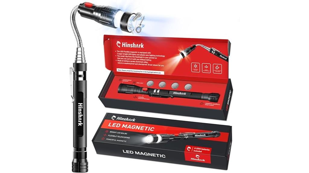 magnetic extendable pickup tool