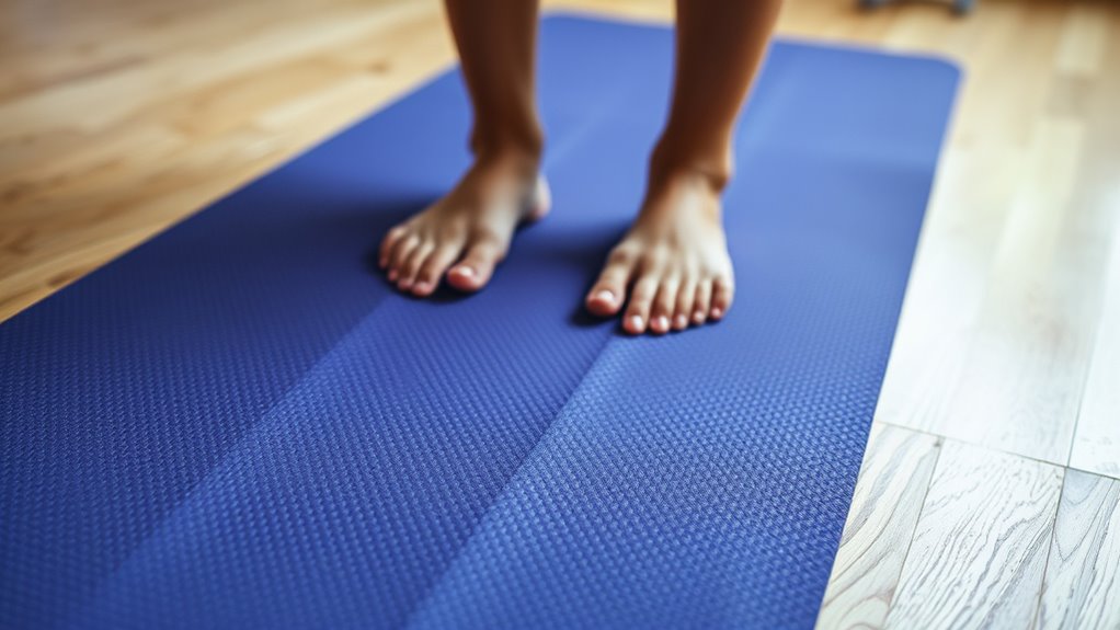 non slip beginner yoga considerations