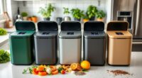 top electric kitchen compost bins