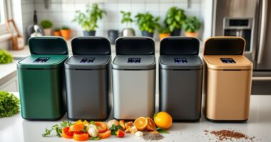 top electric kitchen compost bins