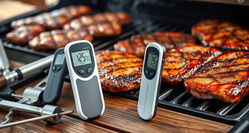 top grilling meat thermometer