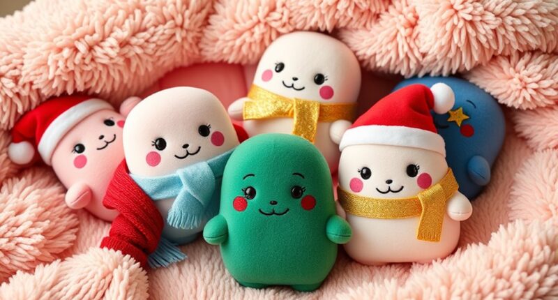 top holiday squishmallows 2025