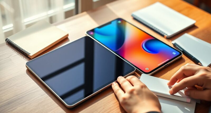 top ipad pro vs air
