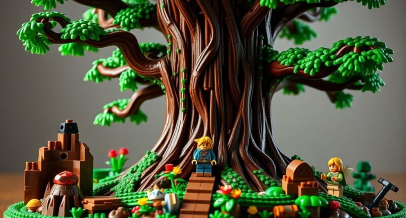 top lego zelda deku tree