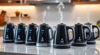 top temperature controlled kettles