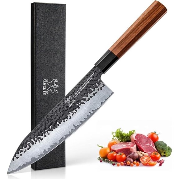 8-Inch Hand Forged High Carbon Japanese Chef Knife