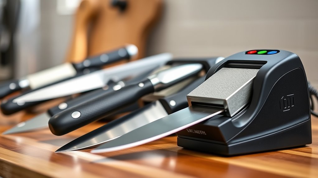 blade sharpening performance and usability