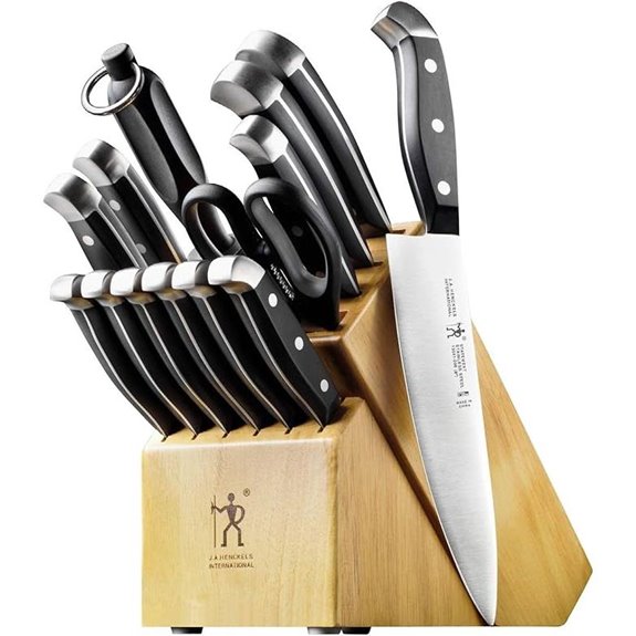 Henckels 15-Piece German Chef’s Knife Set