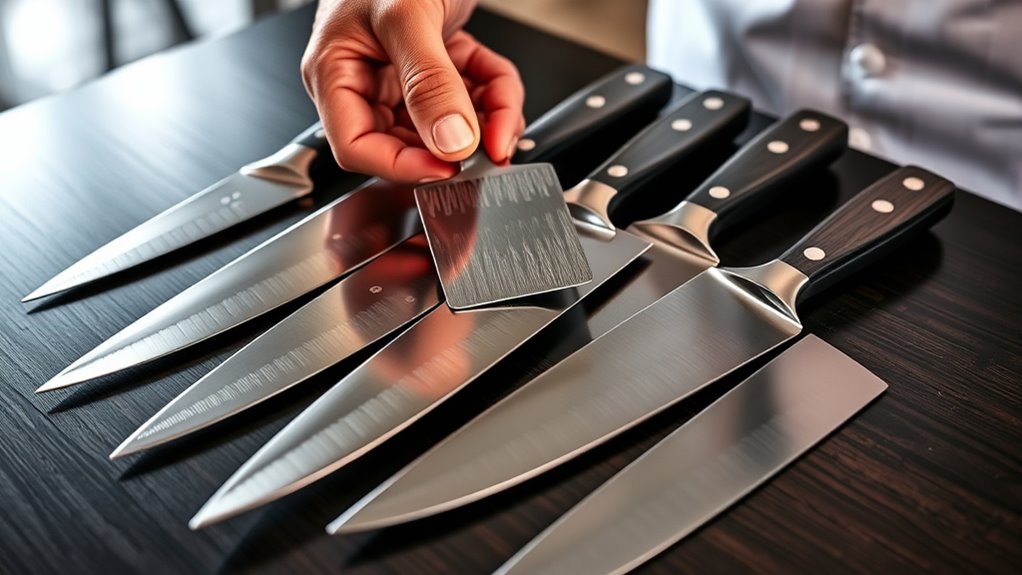 knife selection for chefs