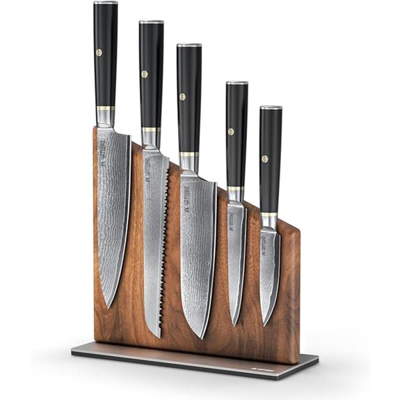 Yatoshi Magnetic Knife Block Set (6 Pieces)