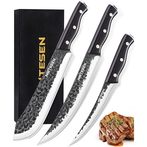Professional Butcher Knife Set (3 Pieces)