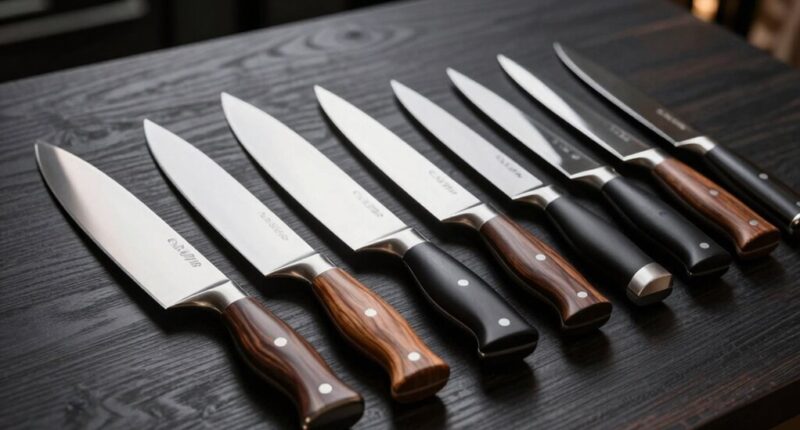 premium chef knife selections