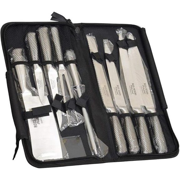Ross Henery 9-Piece Chef Knife Set with Case
