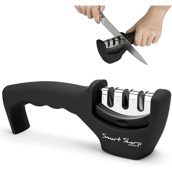 Lantana Smart Knife Sharpener with 3-Stage System