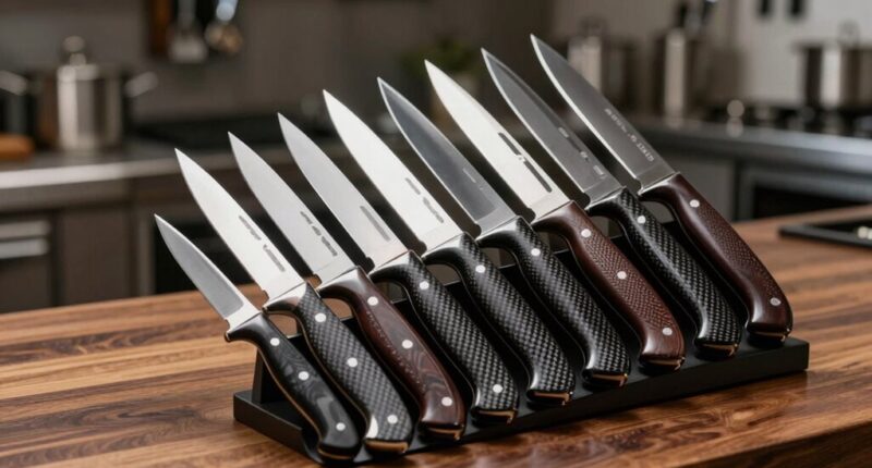 top carbon steel knife sets