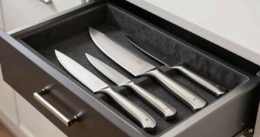 top in drawer knife organizers