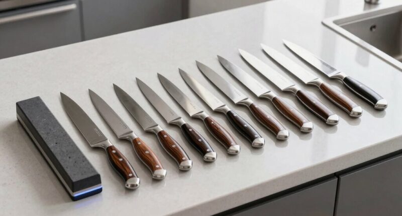 top knife sets with sharpener