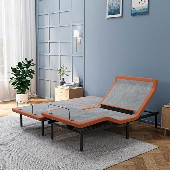 adjustable king bed frame