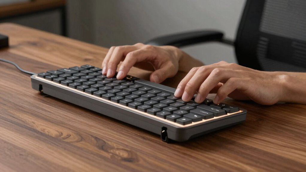 adjustable split ergonomic features