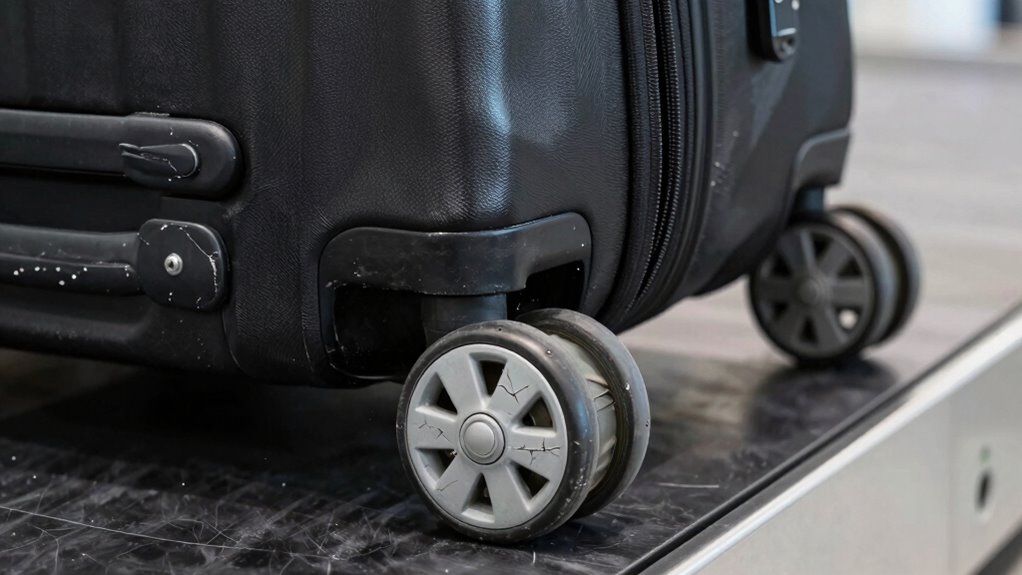 check for wheel damage