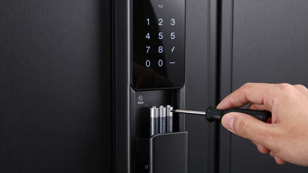 check monitor replace batteries