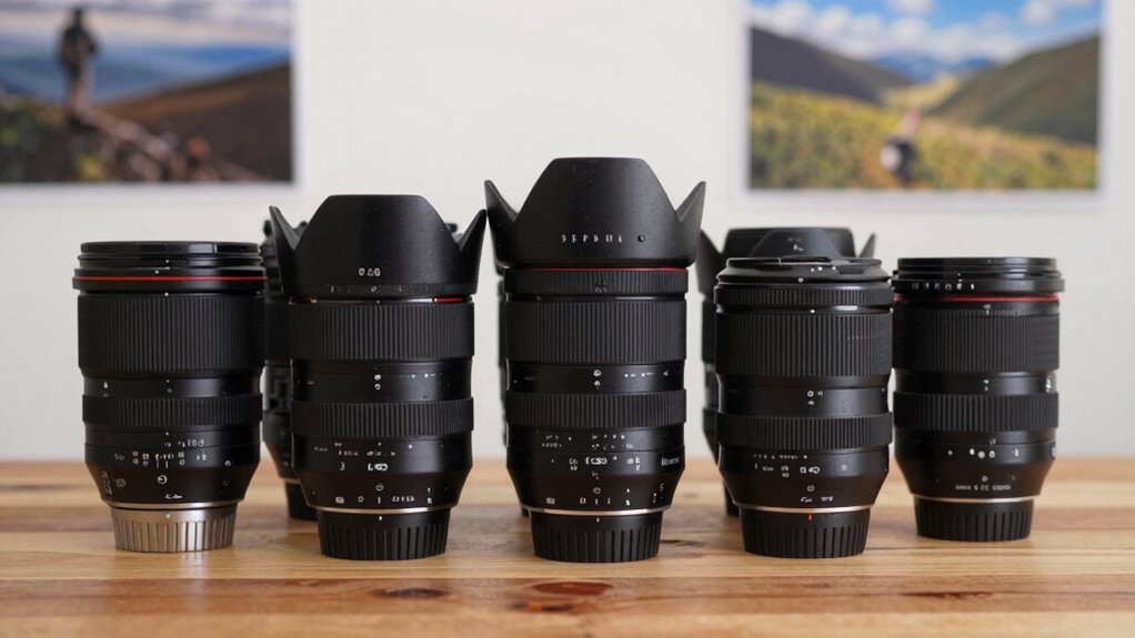 choose lenses based on goals