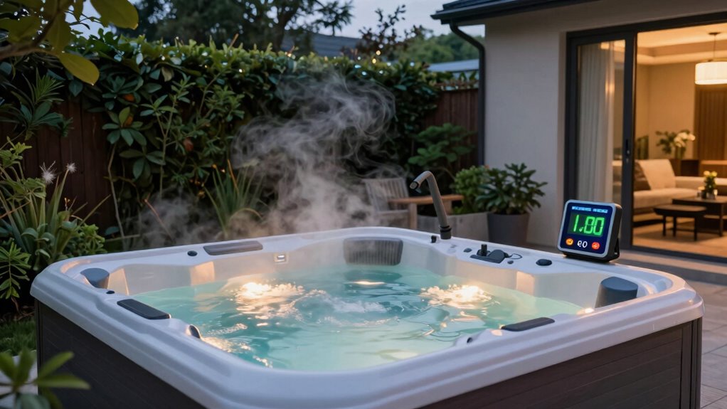 energy efficient hot tub practices