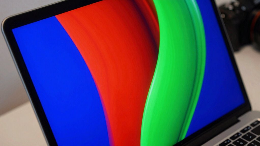 enhanced brightness and contrast