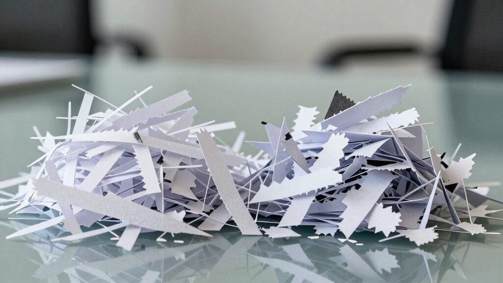 enhanced security through finer shredding