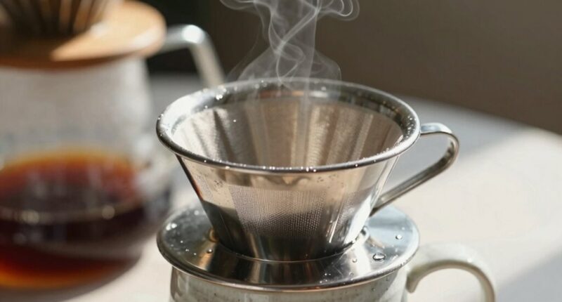 filter improves coffee machine