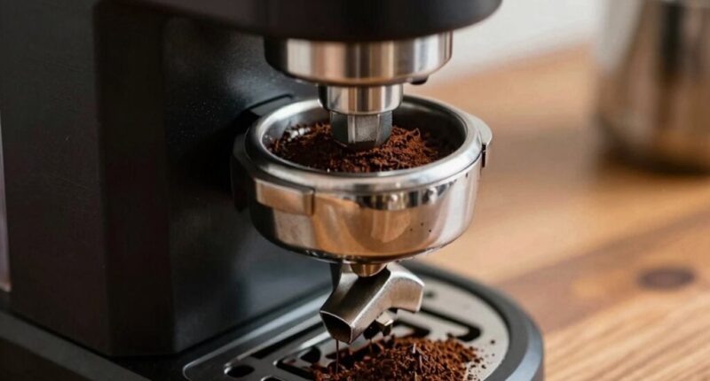 grinder impact over machine