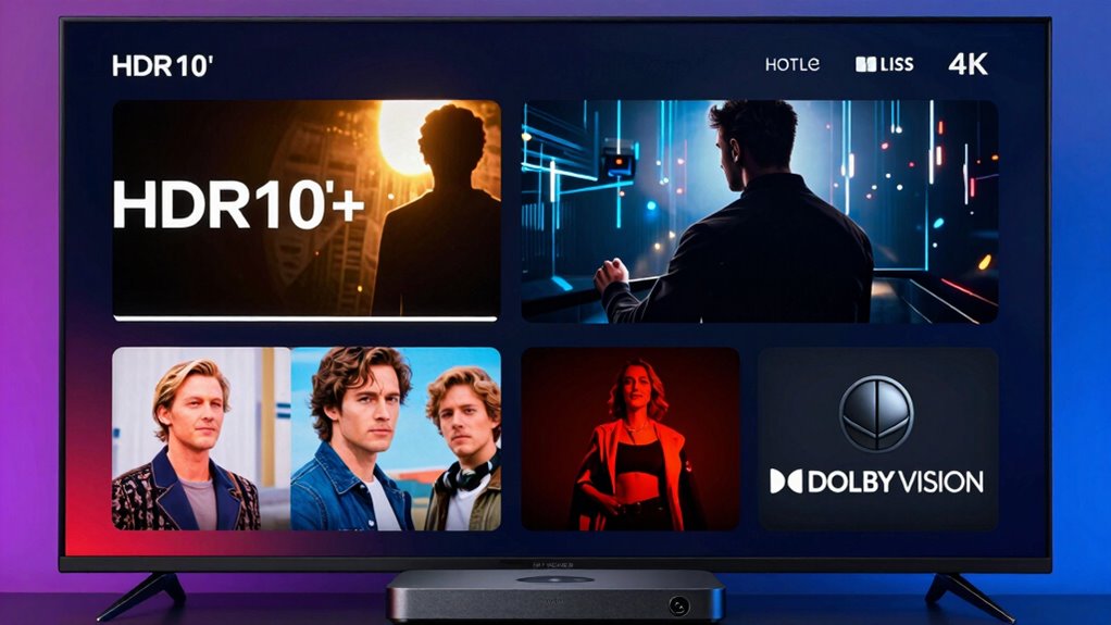 hdr format availability varies