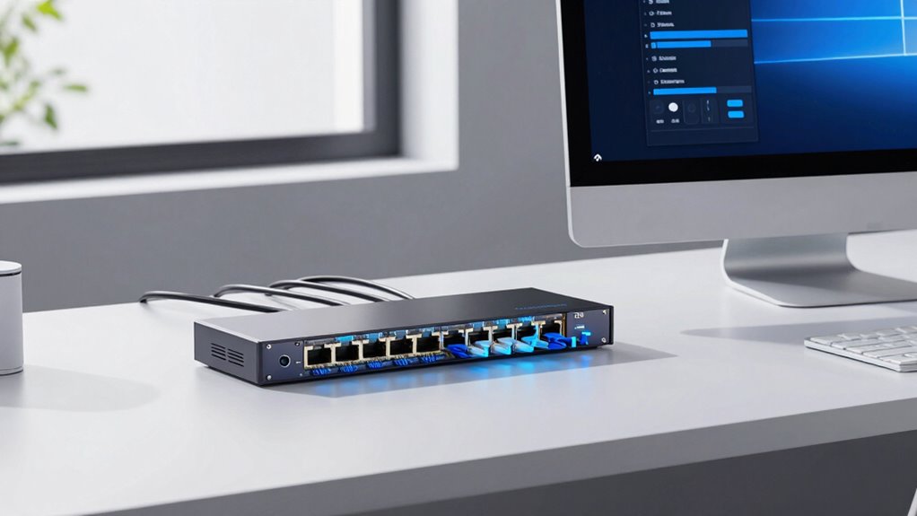 high speed fiber home network