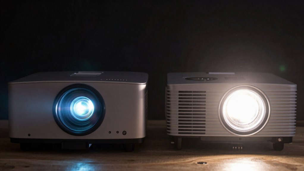 laser projectors outperform lamp