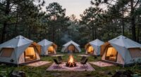 luxury six person tents