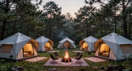 luxury six person tents