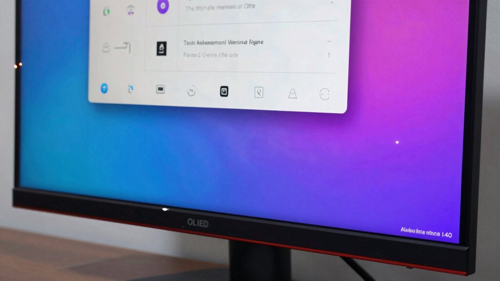 manage static ui brightness