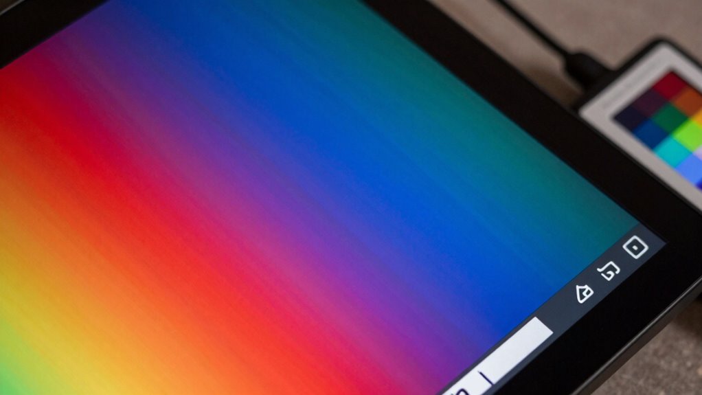 monitor color profile adjustment