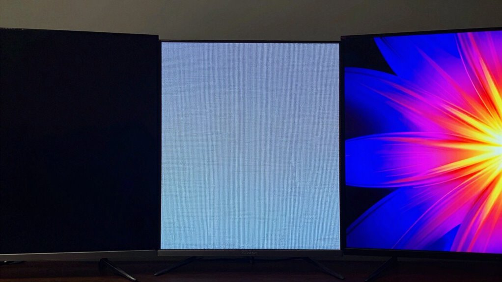 oled deep blacks vibrant colors