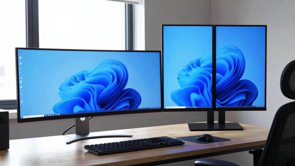 optimize monitor ergonomic setup