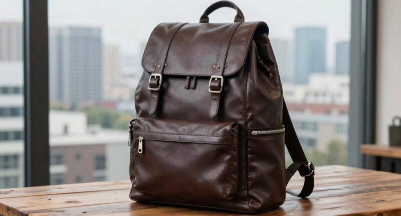 premium leather backpack list
