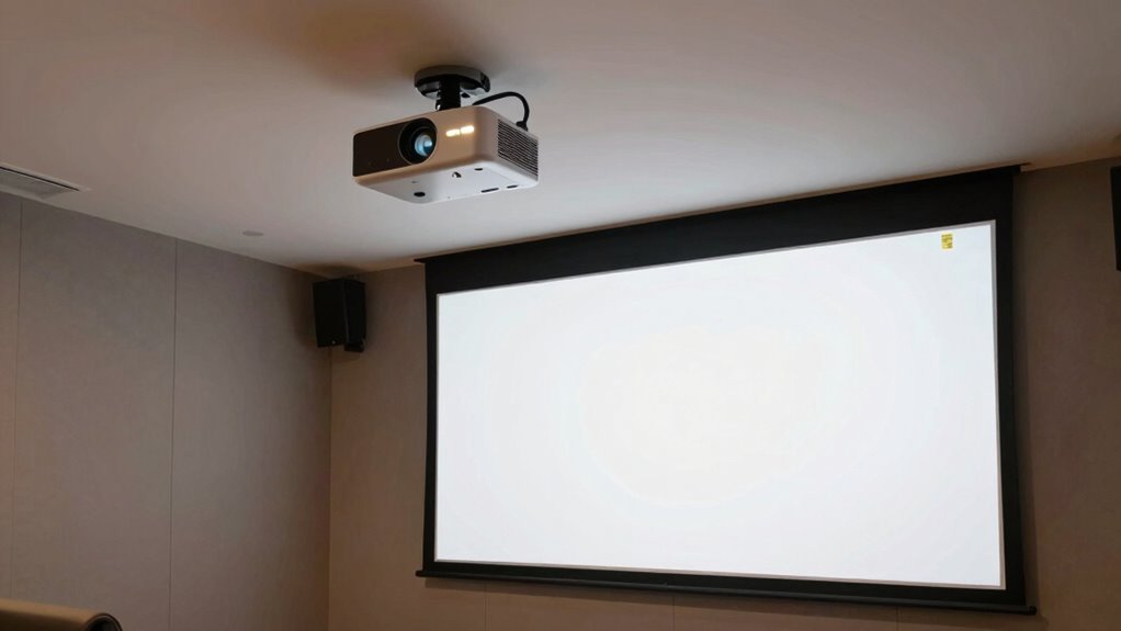 proper projector positioning techniques