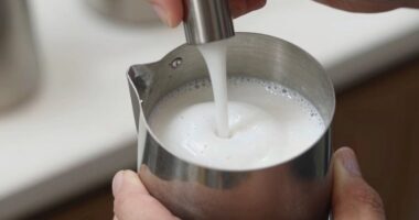 quick milk foam correction