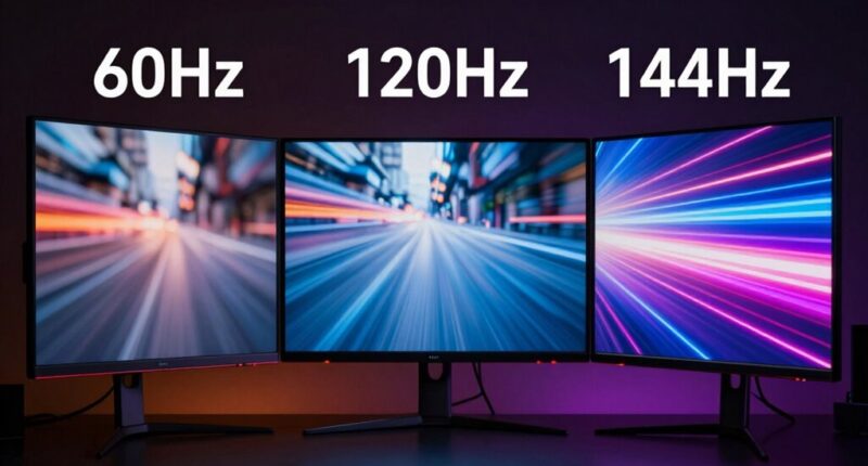 refresh rate comparison guide