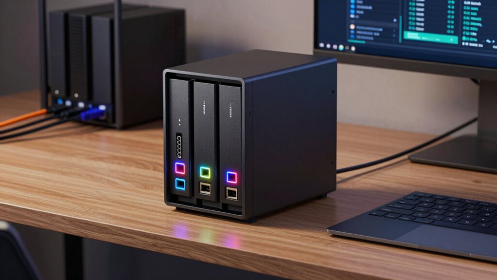 secure backed up nas setup